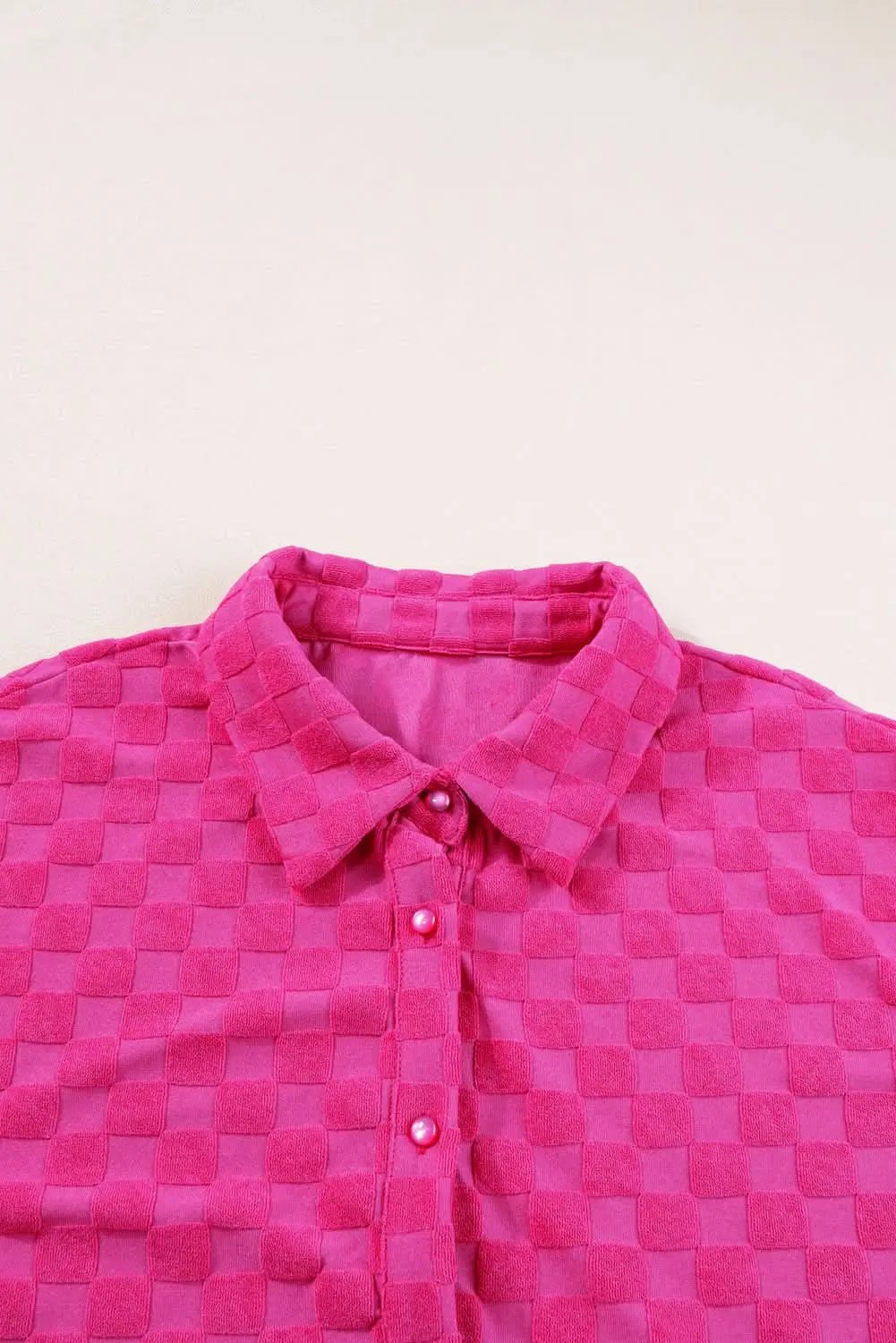 Chic peach blossom plus size short set - Love Salve